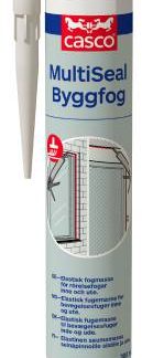 FUGEMASSE MULTISEAL HVIT 300ML CASCO