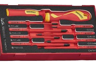 SKRUTREKKERSETT 1000V TEAMDV10 TENGTOOLS