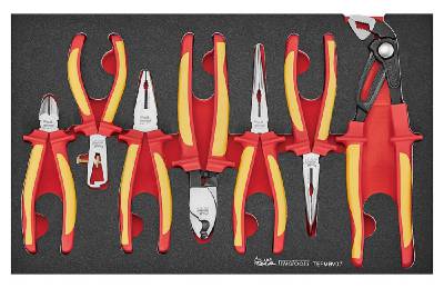 TANGSETT 7 DEL 1000V TEFMBV07 TENGTOOLS
