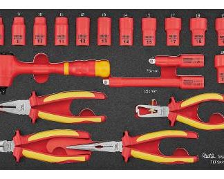 VERKTØYSETT 19 DELER 1000V TENGTOOLS
