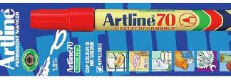MERKEPENN ARTLINE 90 RØD SB1 ARTLINE  30042295