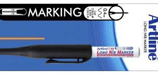 MERKEPENN LONG NIB EK710 SVART ARTLINE  52848093