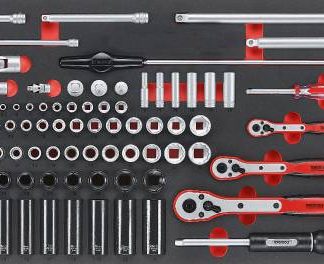 PIPENØKKELSETT MIX EVA 76 DEL TENGTOOLS 44735653