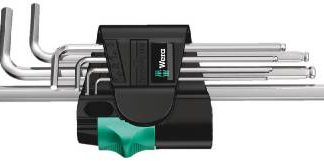 SEKSKANTNÃKKELSETT 950/7 HP1 M WERA