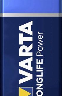 BATTERI LONGLIFE POW 6LR61 9V VARTA