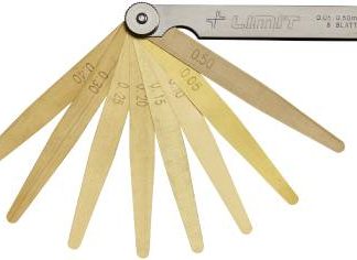 BLADSÃKER 13-0,05-1,00 MESSING LIMIT