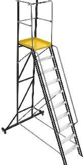 ARBEIDSPLATTFORM WAP TMR W.STEPS 2,5M