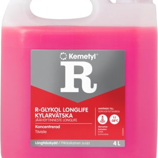 FROSTVÆSKE R-GLYKOL LONGLIFE KEMETYL 4L